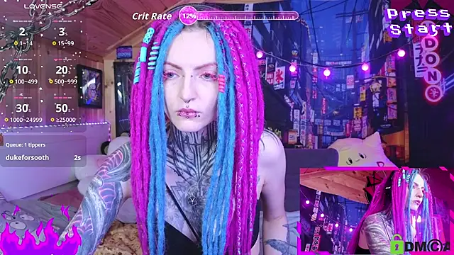 Snapshot of NekoCyber chatting on 10-04-25, 04:54 NekoCyber online show from 10-04-25, 04:54