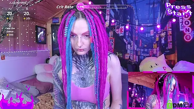 Snapshot of NekoCyber chatting on 10-08-25, 04:54 NekoCyber online show from 10-08-25, 04:54