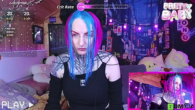 Snapshot of NekoCyber chatting on 10-19-25, 05:08 NekoCyber online show from 10-19-25, 05:08