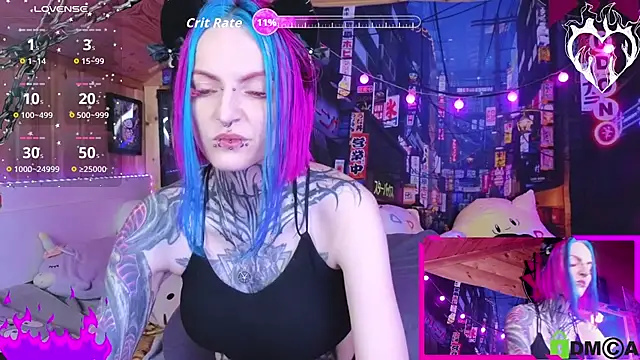 Snapshot of NekoCyber chatting on 11-08-25, 04:56 NekoCyber online show from 11-08-25, 04:56