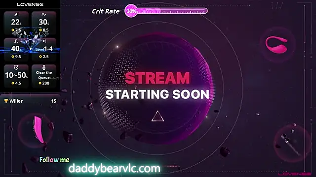 Snapshot of DaddybearVLC chatting on 11-29-25, 04:32 DaddybearVLC online show from 11-29-25, 04:32