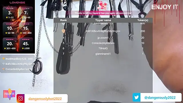 dangerouslyhot online show from 02-17-25, 11:44