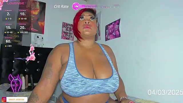 SWEETVICKY XX online show from 03-04-25, 02:21