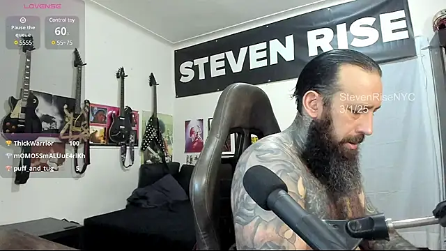 StevenRiseNYC online show from 03-02-25, 01:26